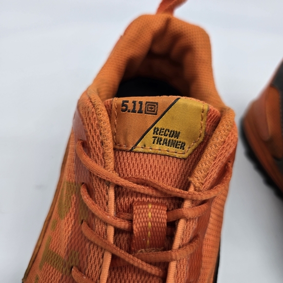 5.11 Tactical Shoes Women’s 7 Recon Trainer Scope Orange Running - Picture 4 of 9